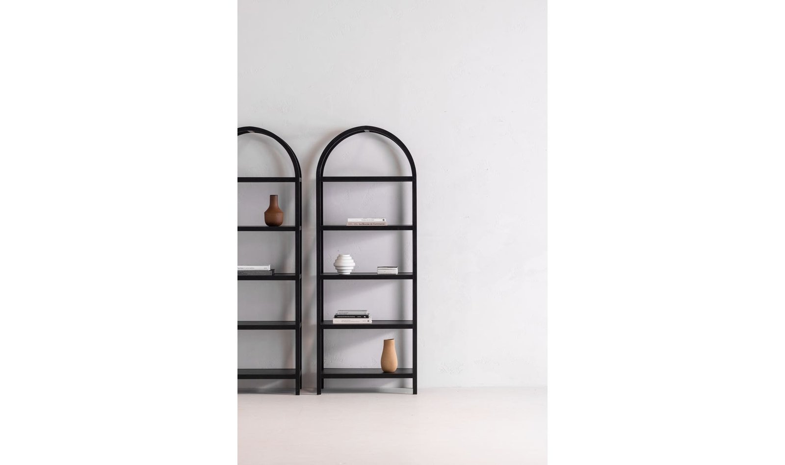 EERO BOOKCASE BLACK NATURAL - Image 3