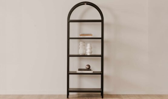 EERO BOOKCASE BLACK NATURAL - Image 2