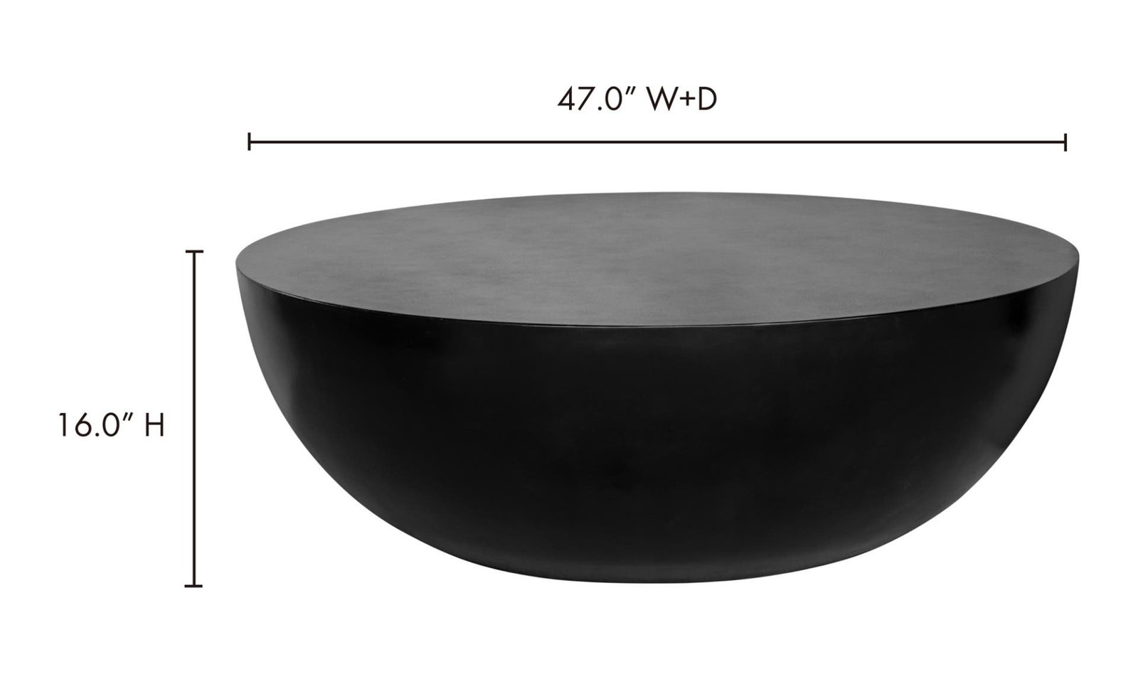 INSITU COFFEE TABLE BLACK WHITE - Image 4