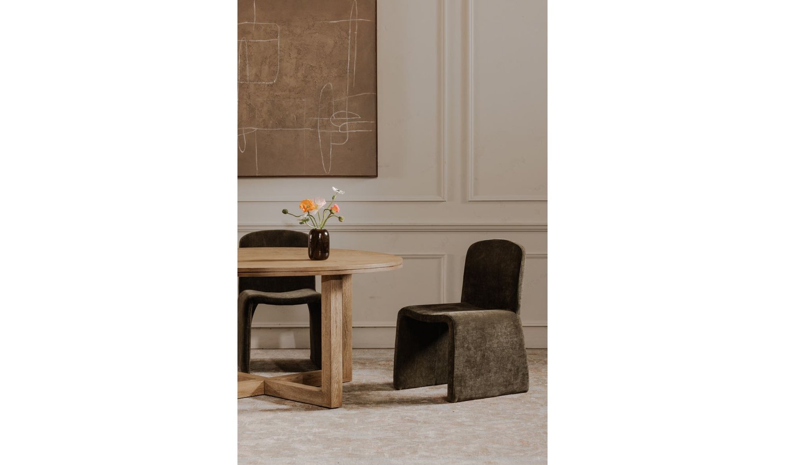 ELLA DINING CHAIR CEDAR GREEN - Image 3