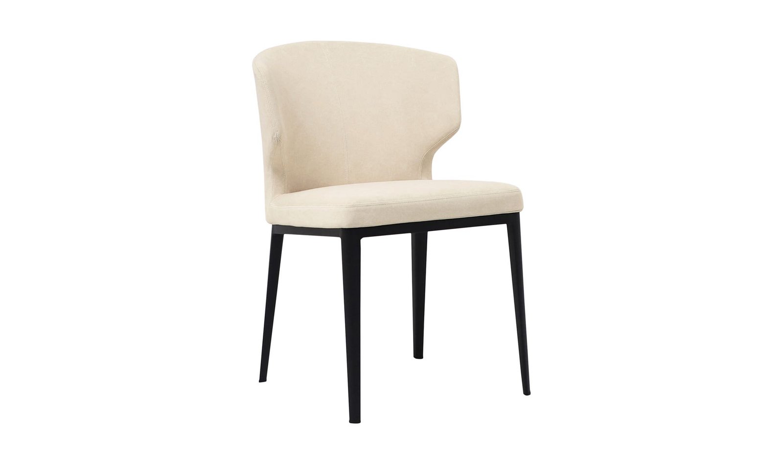 DELANEY DINING CHAIR-SET OF TWO WARM BEIGE - Image 5