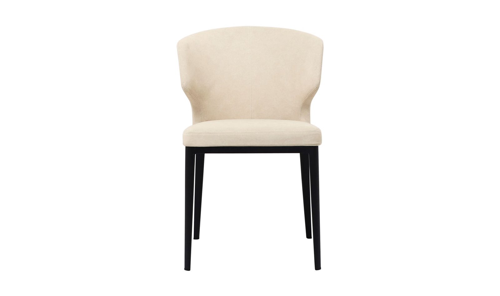 DELANEY DINING CHAIR-SET OF TWO WARM BEIGE - Image 4
