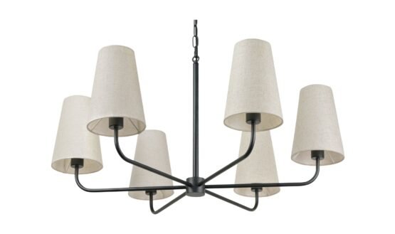 MATHIS CHANDELIER BLACK - Image 3