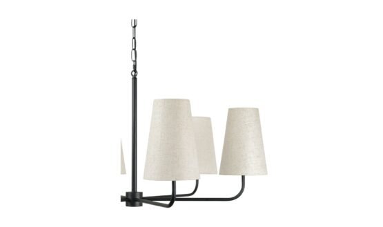MATHIS CHANDELIER BLACK - Image 4