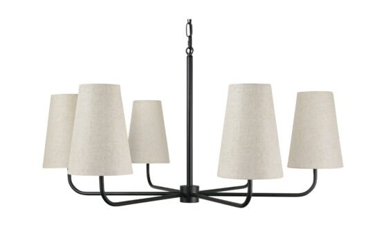 MATHIS CHANDELIER BLACK - Image 2