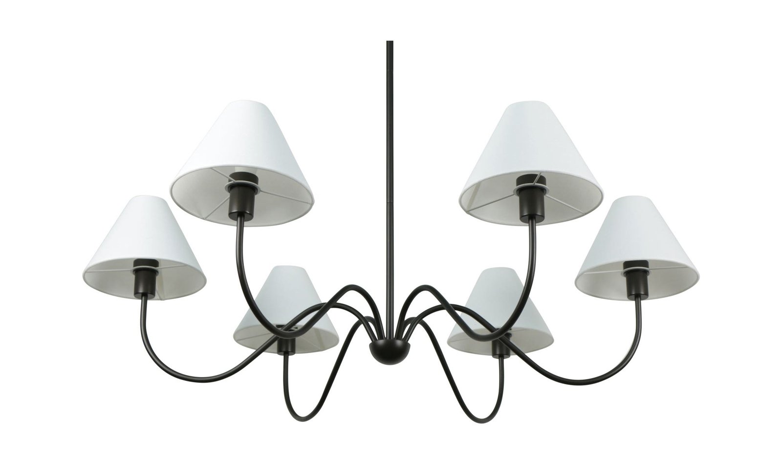 WHITNEY CHANDELIER BLACKENED BRONZE - Image 4