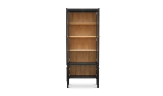HANNAH TALL CABINET BLACK - Image 2