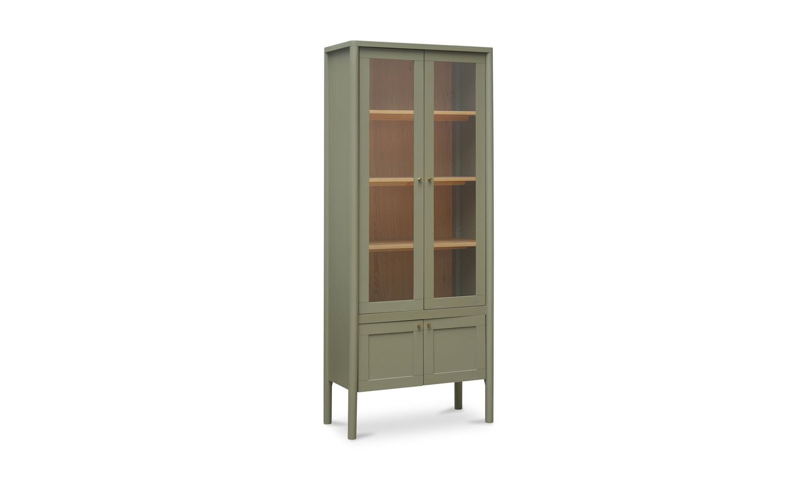 HANNAH TALL CABINET GREEN - Image 3