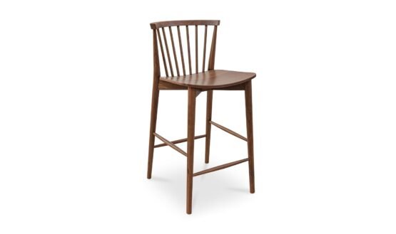 MARLEY COUNTER STOOL WALNUT - Image 2