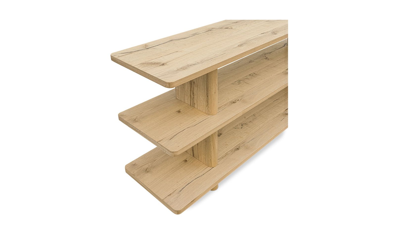 CASEY SMALL BOOKCASE RUSTIC OAK - Image 4