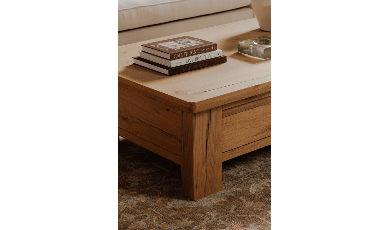 GRAHAM COFFEE TABLE RUSTIC OAK - Image 3