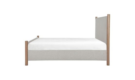 WARREN QUEEN BED BEIGE - Image 3