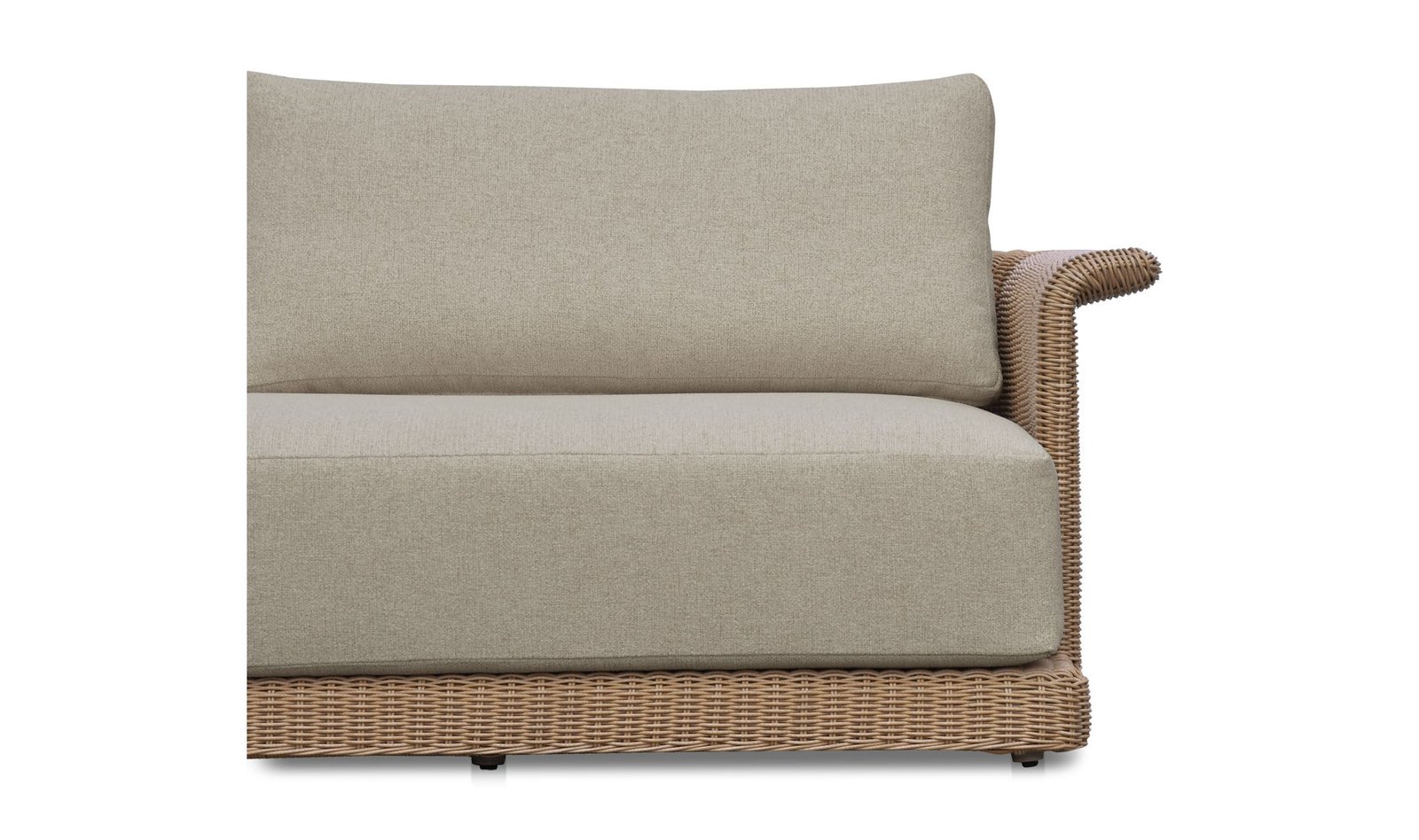 MEREDITH OUTDOOR SOFA BEIGE DEEP BRONZE - Image 5