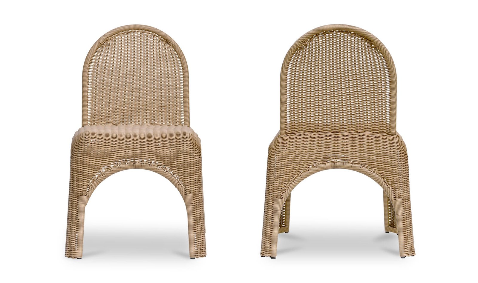 KENDALL OUTDOOR DINING CHAIR-SET OF TWO NATURAL - Image 3