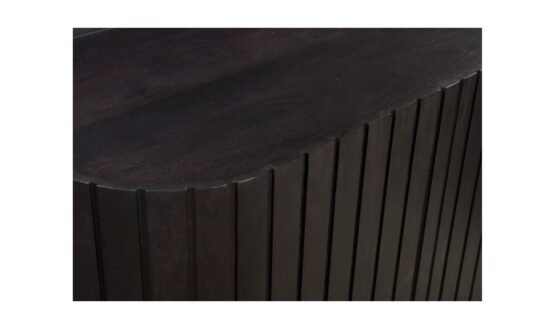 POVERA 4 DOOR SIDEBOARD BLACK - Image 5