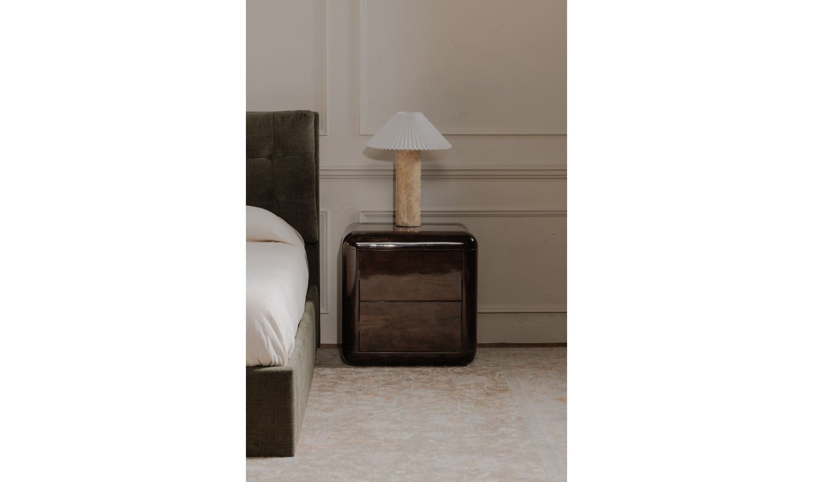RORY NIGHTSTAND DARK BROWN - Image 3