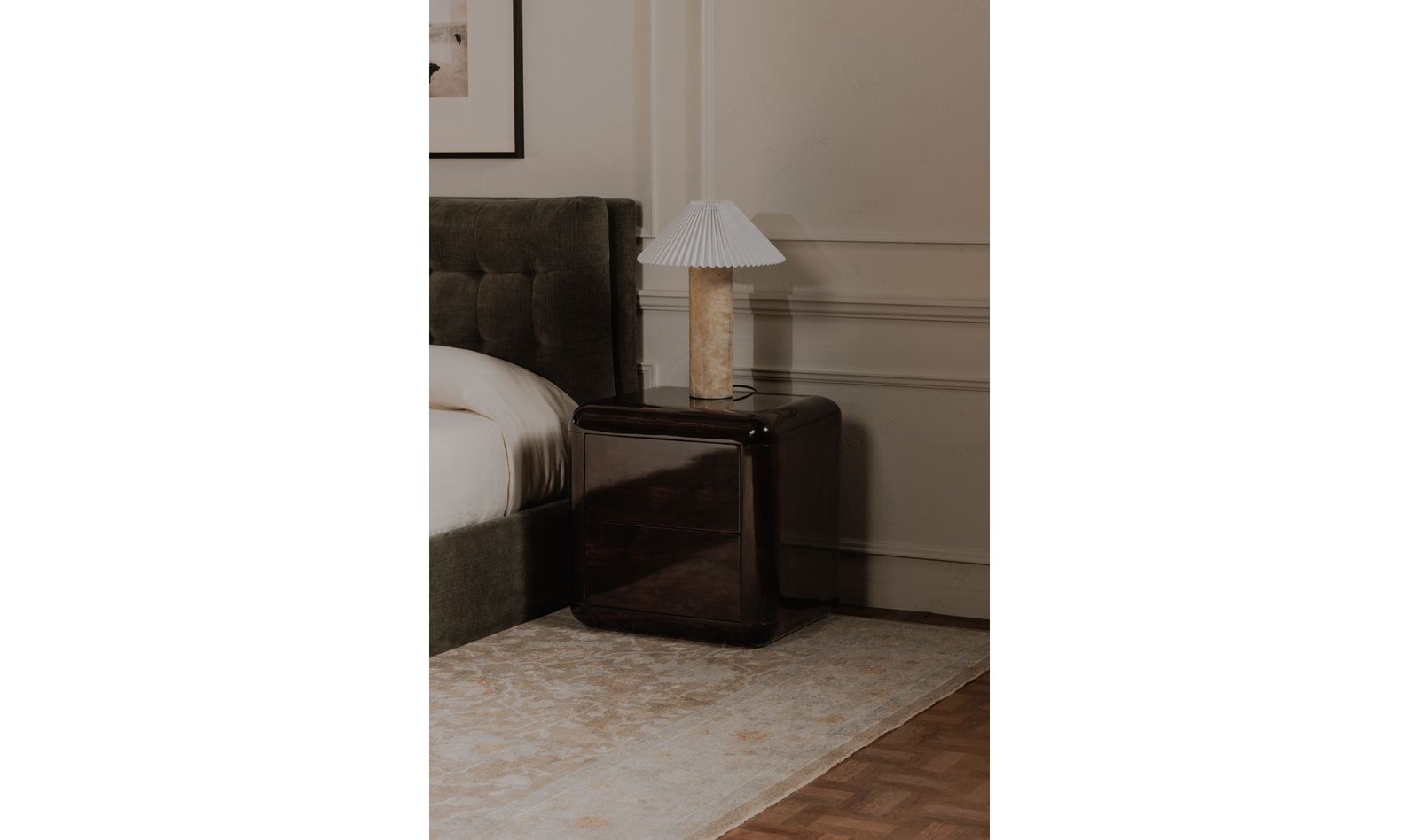 RORY NIGHTSTAND DARK BROWN - Image 4