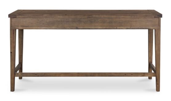 LIAM DESK AGED BROWN - Image 5