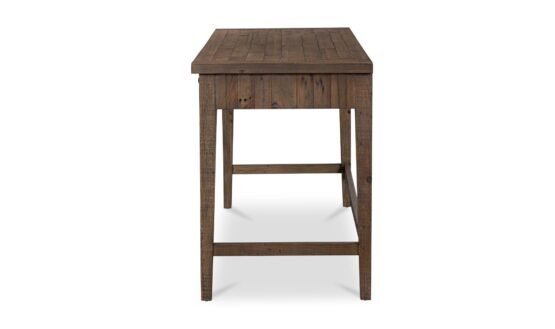LIAM DESK AGED BROWN - Image 4