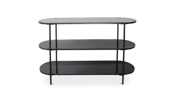 LOZZ CONSOLE TABLE BLACK DARK GREY