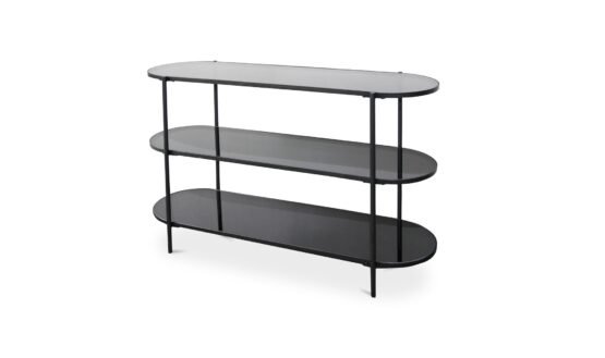 LOZZ CONSOLE TABLE BLACK DARK GREY - Image 5