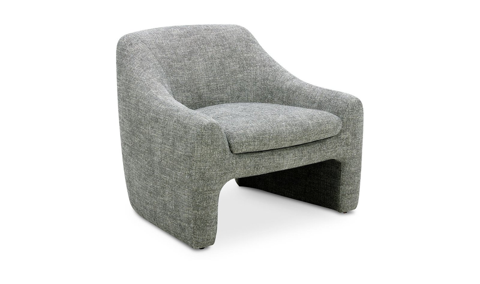 KENZIE ACCENT CHAIR SLATED MOSS - Image 3