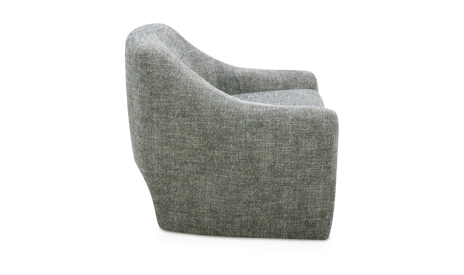 KENZIE ACCENT CHAIR SLATED MOSS - Image 4