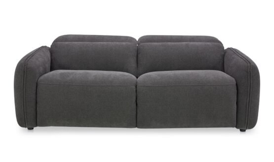 ELI POWER RECLINER SOFA DUSK GREY CAMEL