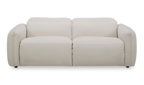 ELI POWER RECLINER SOFA WARM WHITE
