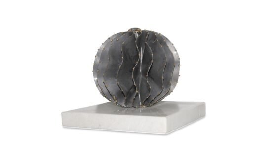IRON ORB WHITE MARBLE LIGHT BROWN - Image 4