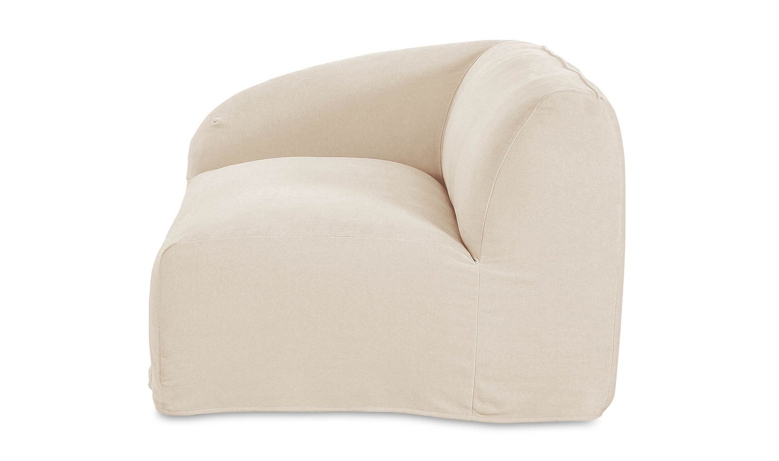 ISLA LEFT ARM FACING CHAIR BEIGE - Image 3