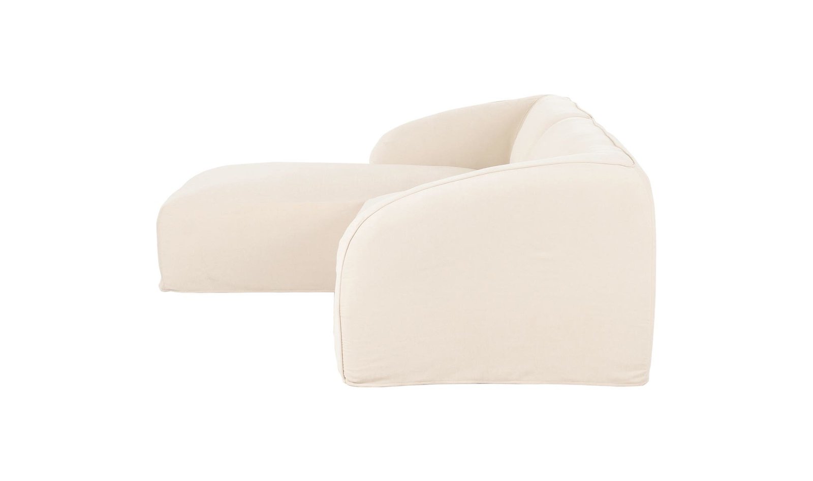 ISLA NOOK 2 PIECE MODULAR SECTIONAL LEFT BEIGE - Image 3