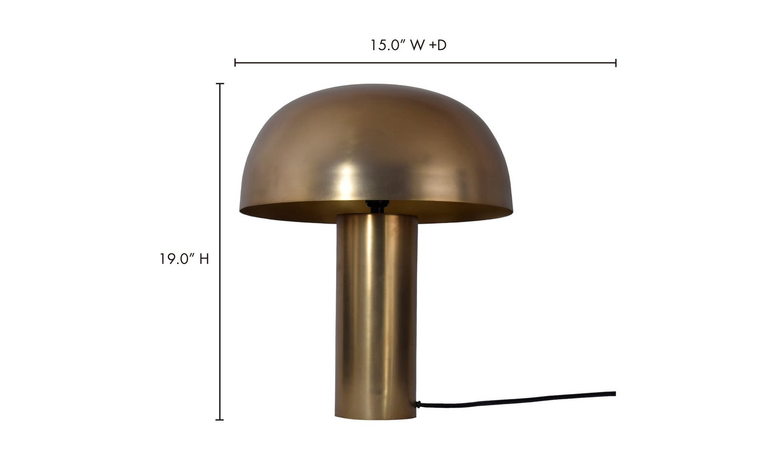 NANU TABLE LAMP BLACK - Image 5