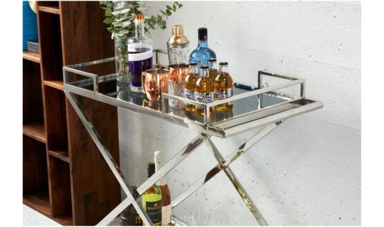 MOETINI BAR CART SILVER - Image 2