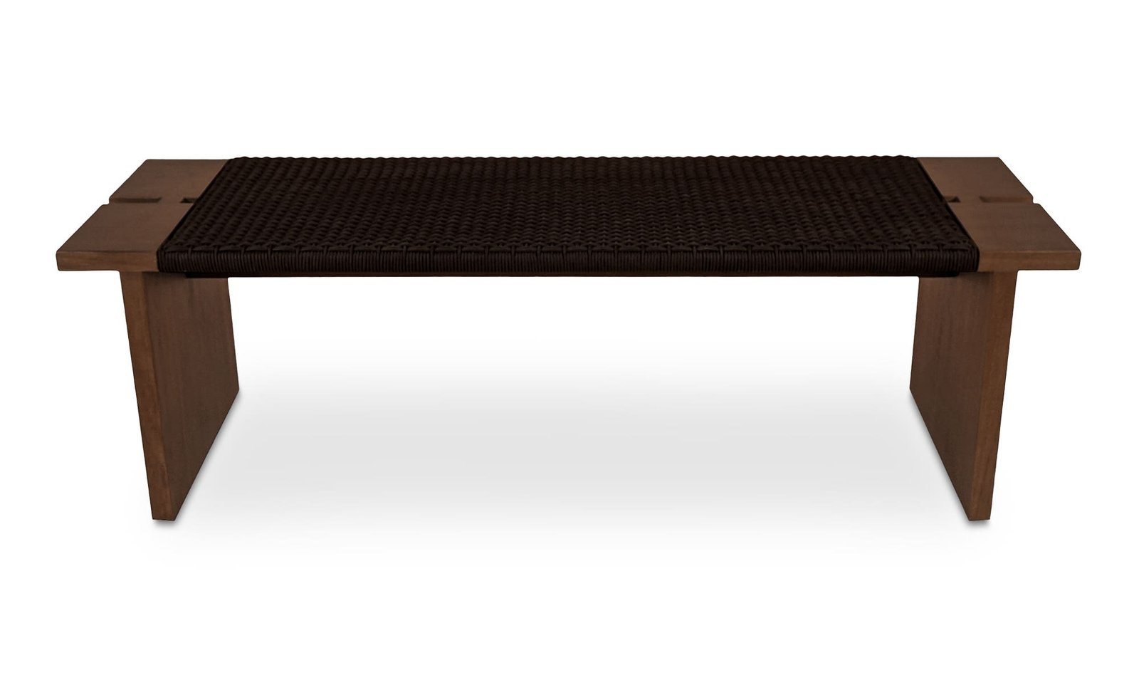 MERRITT OUTDOOR BENCH DARK BROWN - Image 5