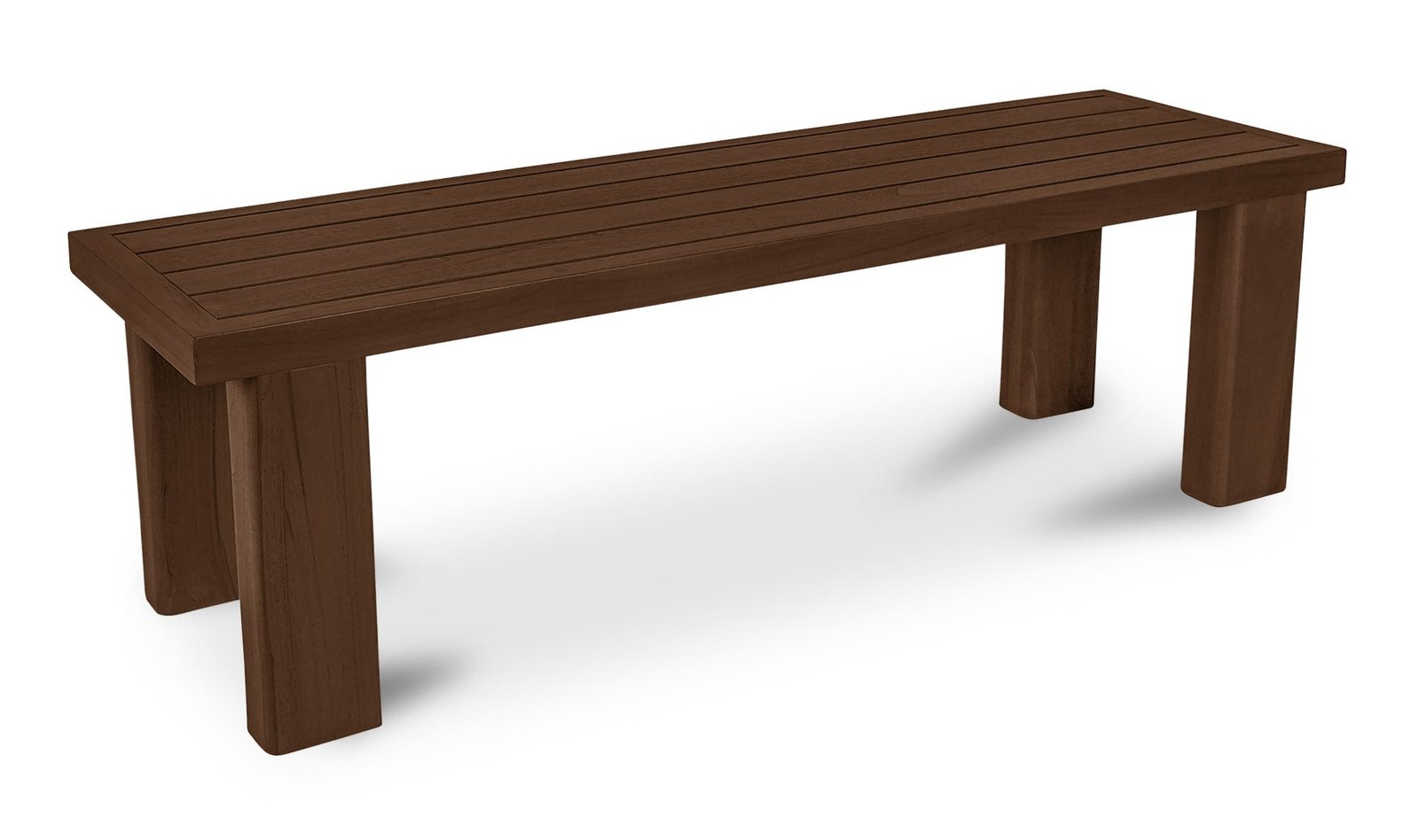 MARINA OUTDOOR BENCH BROWN - Image 3
