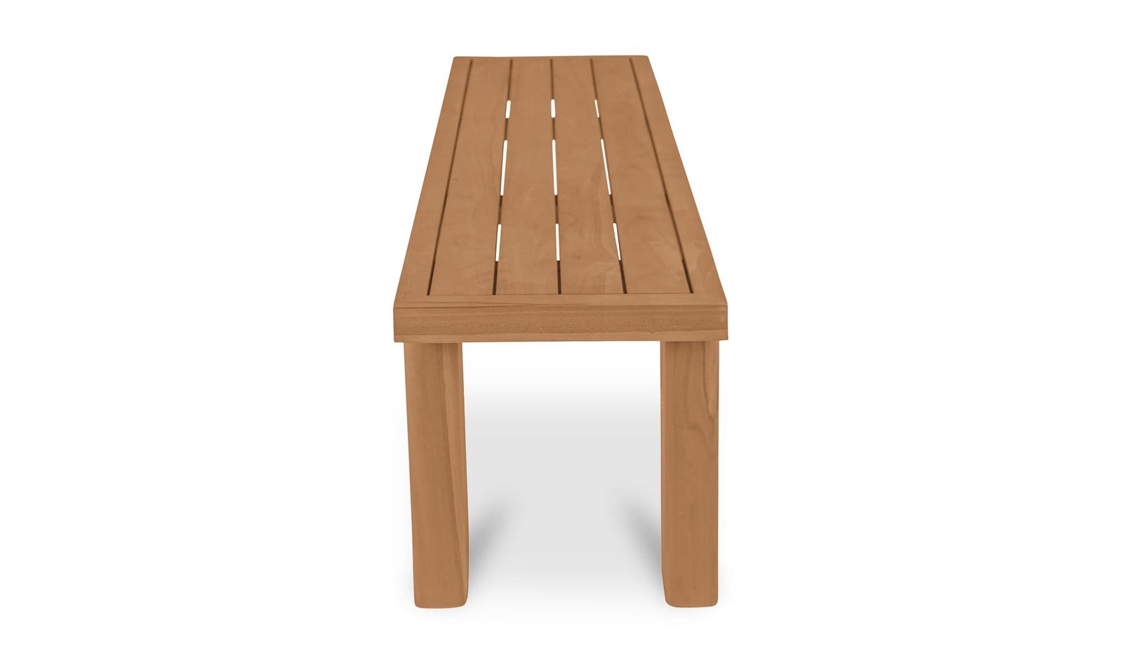 MARINA OUTDOOR DINING BENCH NATURAL - Image 4