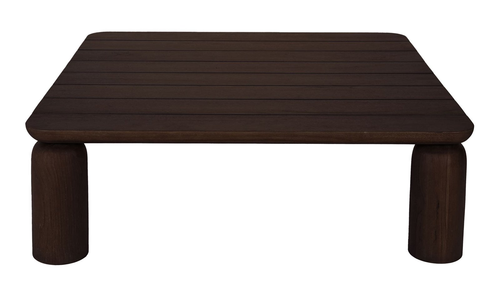 BARCLAY OUTDOOR COFFEE TABLE BROWN - Image 3