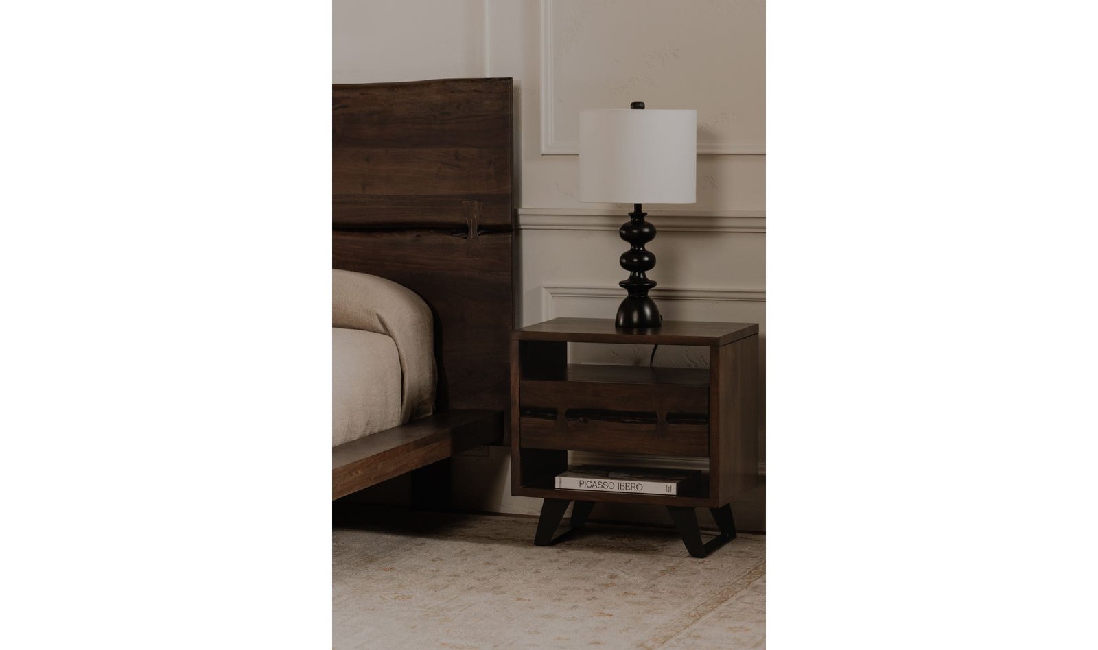 MADAGASCAR NIGHTSTAND DARK BROWN - Image 4