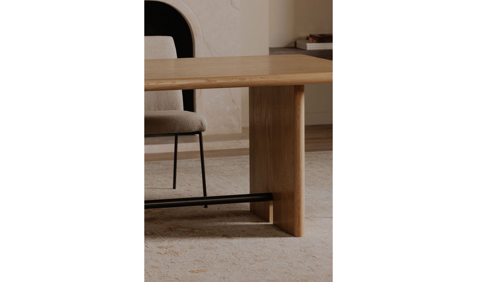 MADISON DINING TABLE NATURAL - Image 4
