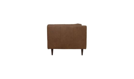 WOODS SOFA LEATHER BROWN - Image 3