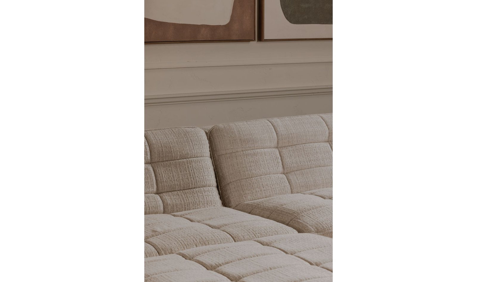 LINO LOUNGE MODULAR SECTIONAL TEXTURED OAT - Image 5