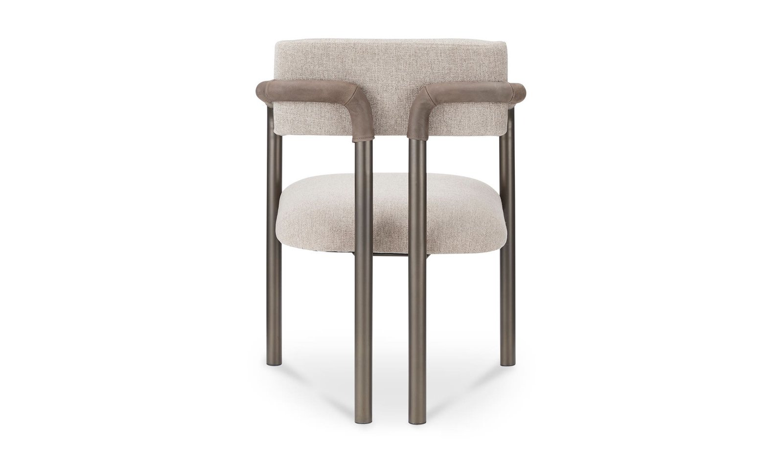 CASSIDY DINING CHAIR BROWN - Image 4