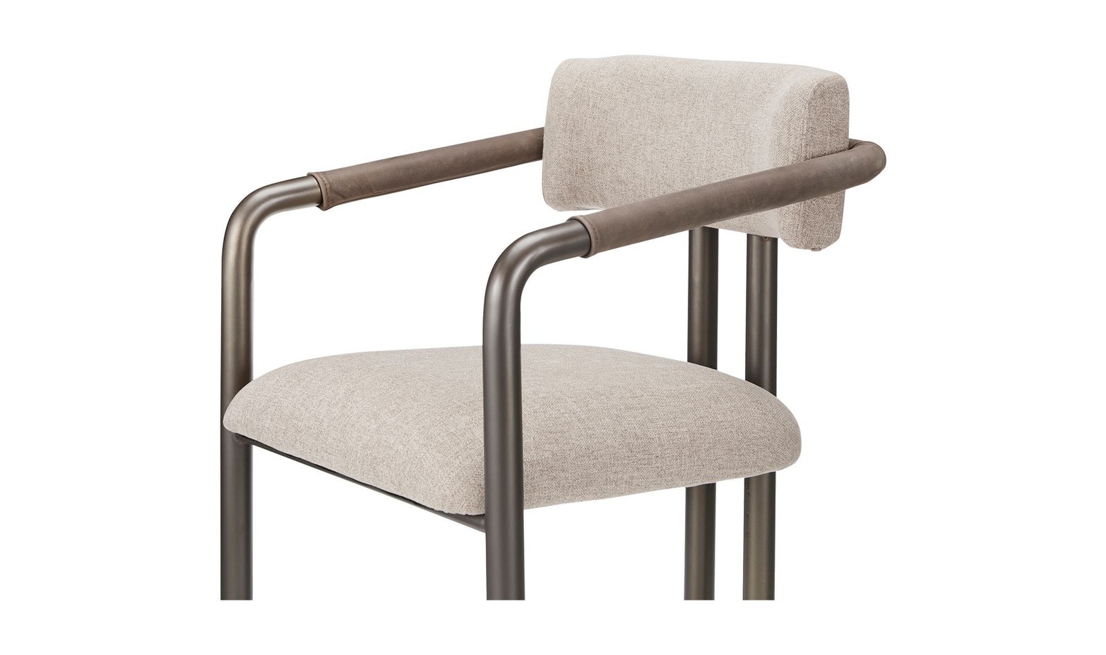 CASSIDY DINING CHAIR BROWN - Image 5