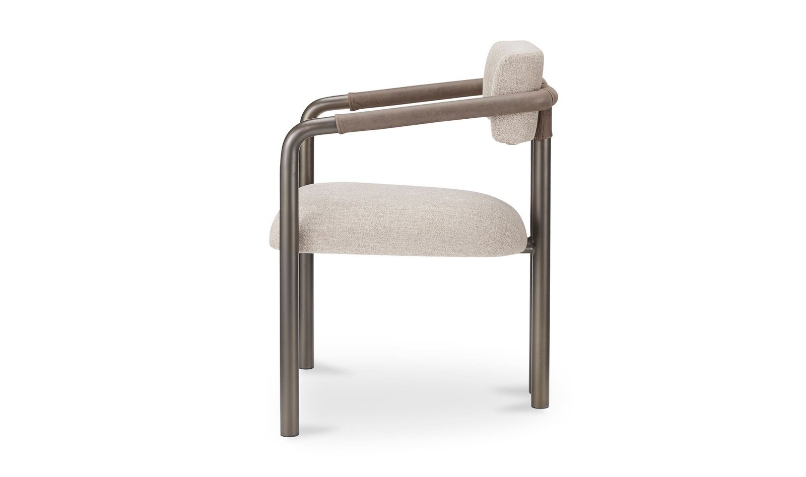 CASSIDY DINING CHAIR BROWN - Image 3