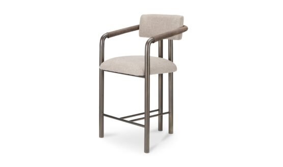 CASSIDY COUNTER STOOL BROWN - Image 2