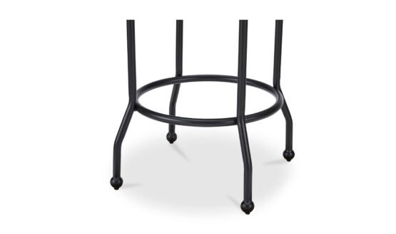 KELSEY SWIVEL COUNTER STOOL BEIGE - Image 4