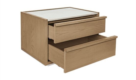 ASHCROFT NIGHTSTAND OAK BROWN - Image 3