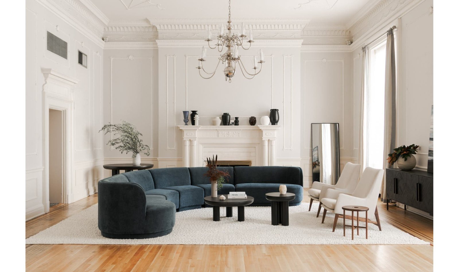 ROCCA COFFEE TABLE BLACK NAVY - Image 5