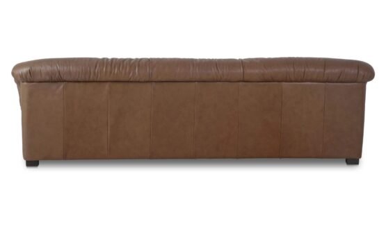 HALSTON SOFA LEATHER TAN - Image 5